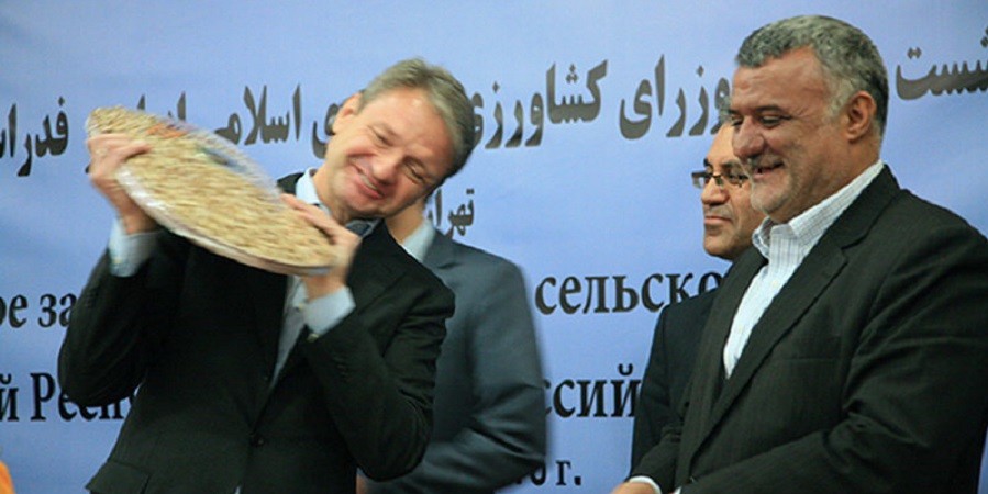 وزیر کشاورزی روسیه : گوشت، روغن و غلات به ایران صادر می‌کنیم / روسیه برنده تجارت کشاورزی با ایران است