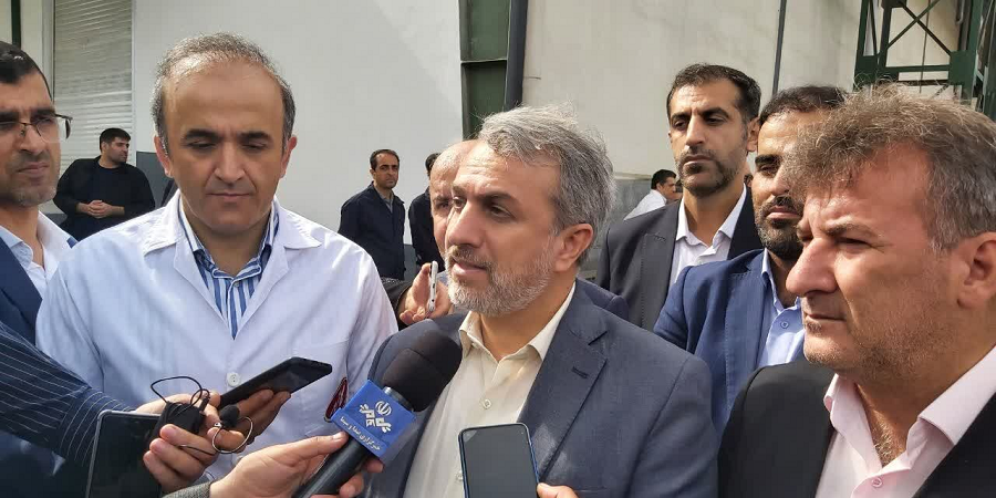 وزیر صمت در بازدید از شرکت لبنی کاله: ایران دیگر واردکننده آب پنیر نیست