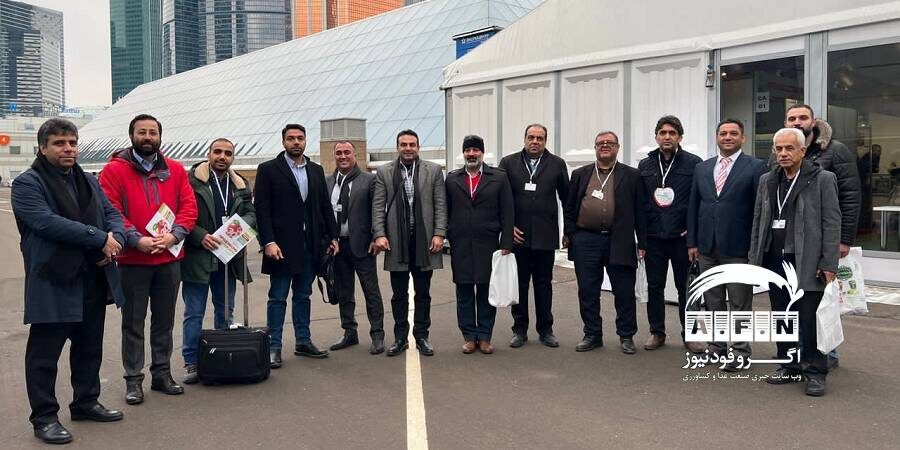 گزارش تصویری حضور هیئت ایرانی در مسکو و بازدید از نمایشگاه مواد غذایی Prodexpo